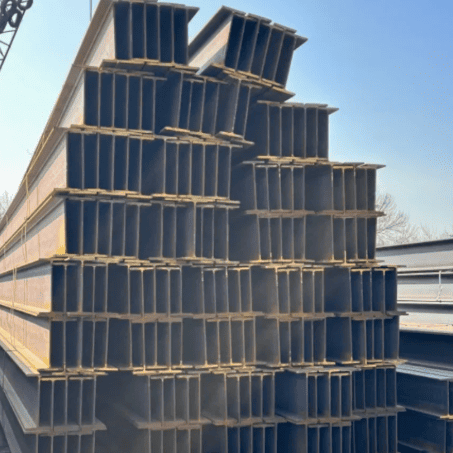 EN 10025-2 S355 H Beam Mild Steel For Industrial Structures factory