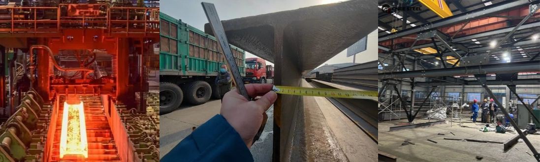 H - beam steel H - beam steel