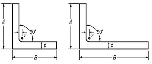 EN S235JR Angle Steel Bar Unequal Angle EN S235JR Angle Steel Bar Unequal Angle